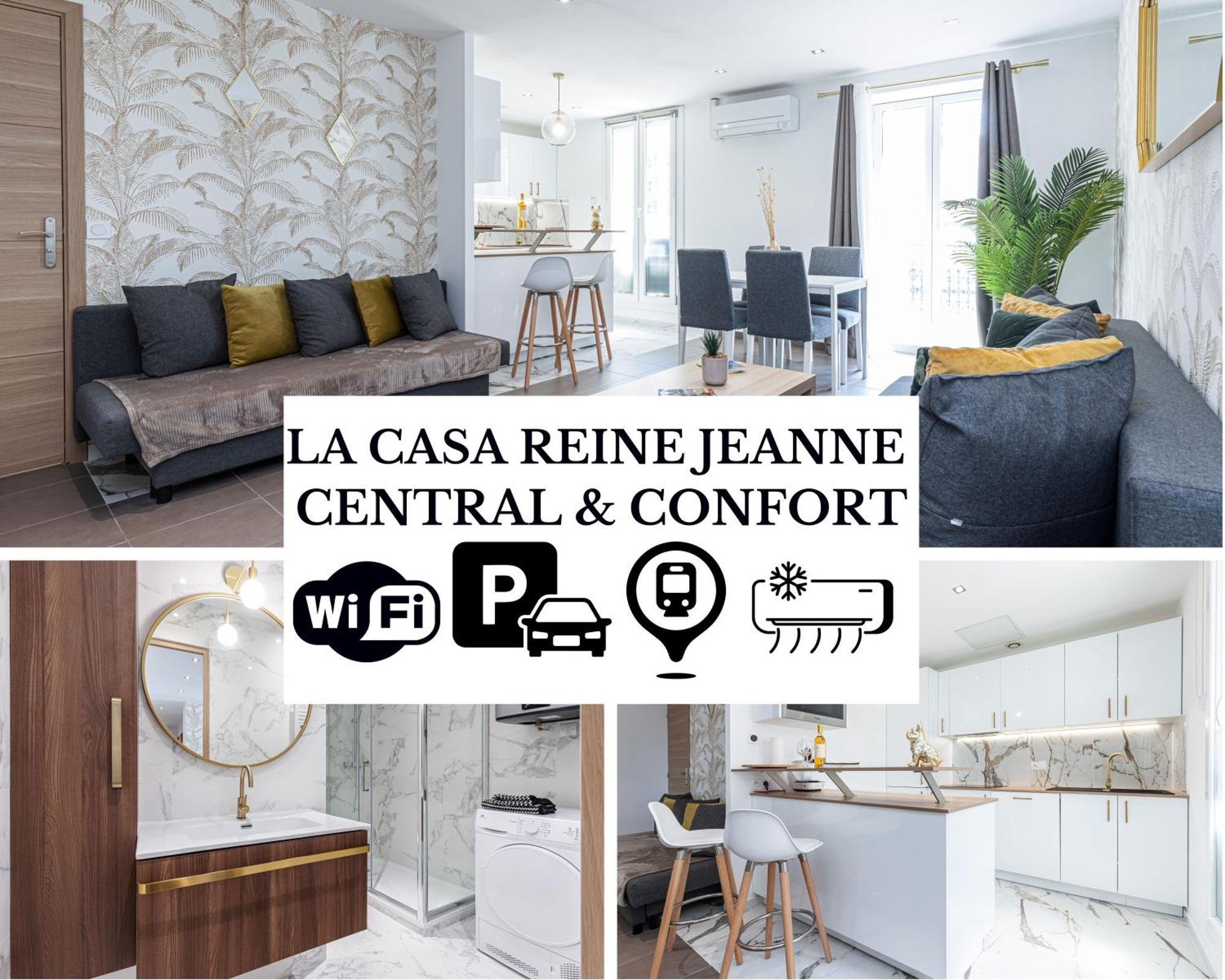 Ferienwohnung La Casa Reine Jeanne Nizza Exterior foto